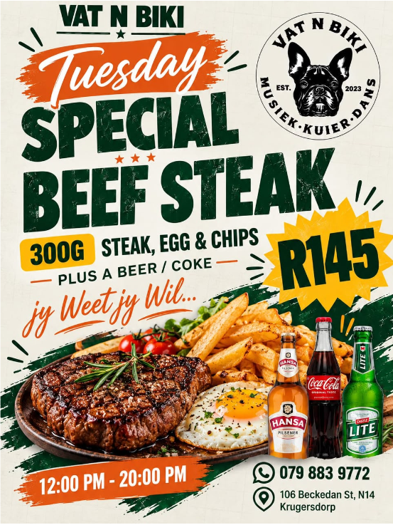 Tue Steak oct